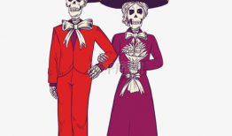 骷髅漫画图片,死亡与幽默的跨界演绎